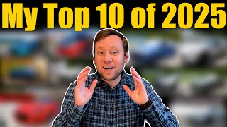 My Top 10 Favorite Cars of 2025 and Channel Update!