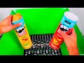 SHREDDING PRINGLES Satisfying ASMR Shredder Machine Compilation
