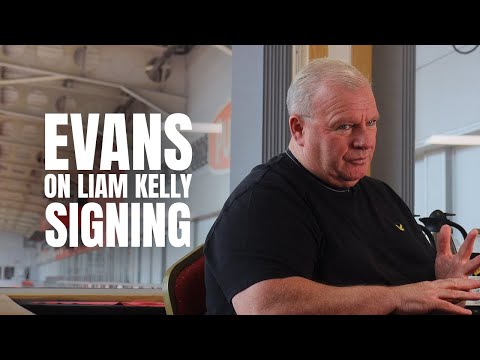 Steve Evans on Liam Kelly signing ????