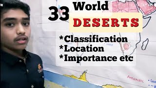Deserts in the World | World Geography for all competitive exams