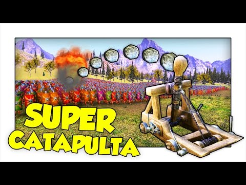 SUPER CATAPULTA MITRAGLIATRICE CONTRO 10.000 LEGIONARI! - Ultimate Epic Battle Simulator ITA (UEBS)