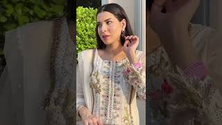 3D & Crochet Hand Embroidered Cotton Chikankari Suit - Video 4