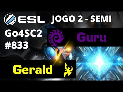 StarCraft 2 - Guru vs Gerald (ZvP) Jogo 2 - SEMI - Go4SC2 Europe Cup #833 [PT-BR]