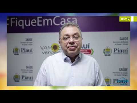 BOM DIA NEWS 01 04 20 Florentino Neto (Sec. Saúde - PI) - Garantia de estoque de EPI's