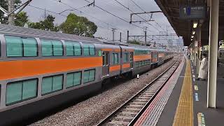 【グランドE233中央線】JR中央線快速E233系0番代 トタH56編成(グリーン車4両連結) 試運転 横須賀線新川崎駅にて