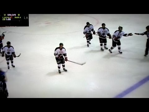 Kiekko-Vantaa - A-Ässät 25.10.2015. Riku Rautavirran 1. SM-liigamaali!