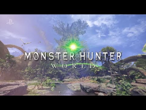 Monster Hunter World gameplay! **Character creation + First Weapon**