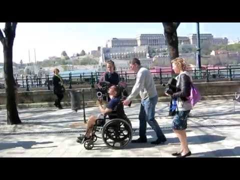 Filming the Hungarian postcard / Dánok forgatnak Budapesten
