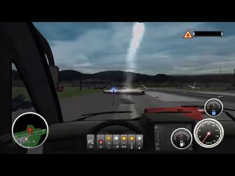Firefighter airport simulation