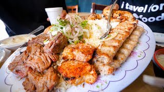 Best Restaurants in Los Angeles - BIG KABOB PLATTER + Must-Eat Food Tour in LA!