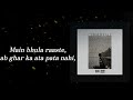 Cursed Tale Hukum Lyrical Video Hukum LIFE