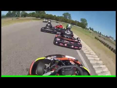 24h Pomposa 24-25/05/14 Endurance Kart - Partenza e primo turno