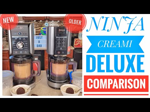 Ninja CREAMi Deluxe NC501 vs NC301 Ice Cream Maker Comparison    NEW vs OLD Version