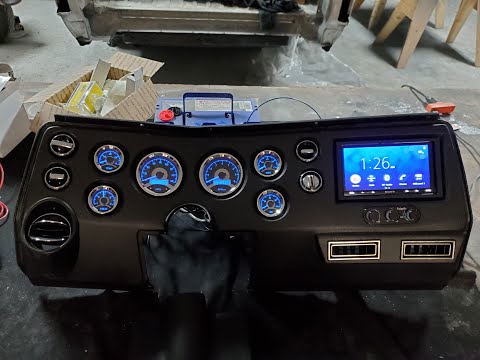 1968 Chevelle/el Camino Custom 2 DIN Dash