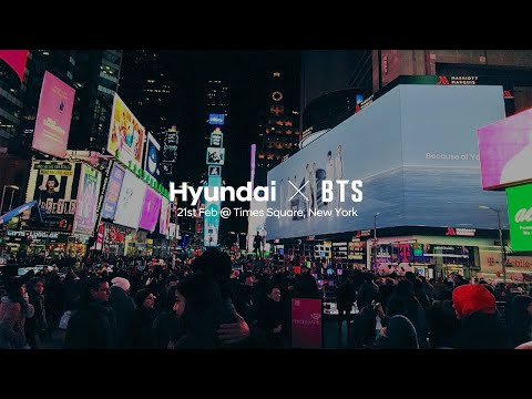 Hyundai x BTS | New York Takeover