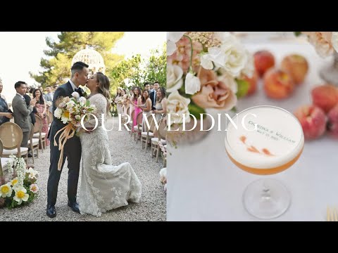 OUR DREAMY SOUTH OF FRANCE WEDDING VIDEO | CHRISTINA & WILLIAM