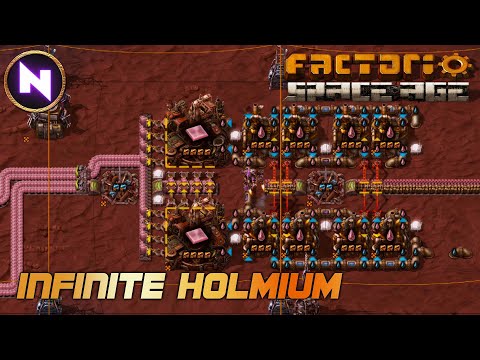 Infinite HOLMIUM with Only 99% Loss Rate | 49 | Factorio SPACE AGE