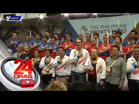 Mga atletang Pinoy mula sa iba't-ibang henerasyon, nagsama-sama sa 1st Philippine… 24 Oras