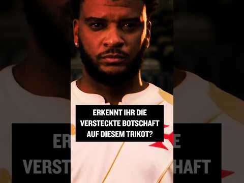 Erkennt ihr die versteckte Botschaft auf diesem Trikot? #shorts