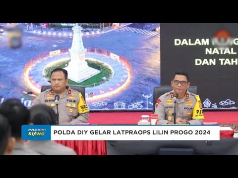 POLDA DIY GELAR LATPRAOPS LILIN PROGO 2024
