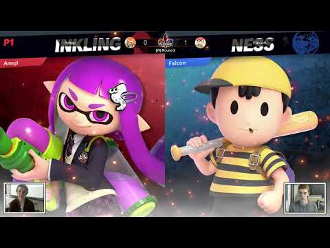 Study Your Moves #6 - Ameji (Inkling F) vs Falcon (Ness) - [W] Round 2