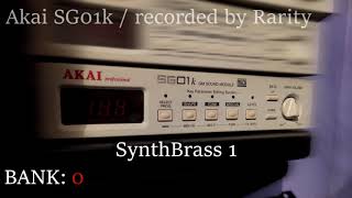 Video thumbnail for Akai SG01K - demo of every preset! by Rarity