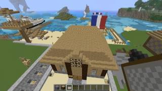 preview picture of video 'présentation de notre serveur (village)'