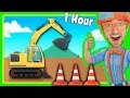 Diggers For Children With Blippi And More 1 Hour Long