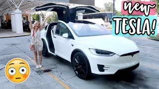 FIRST TIME DRIVING MY NEW TESLA!!!