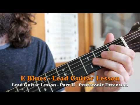 Blues Rock Guitar Lesson - B.B King, Jimi Hendrix Inspired licks and positions.