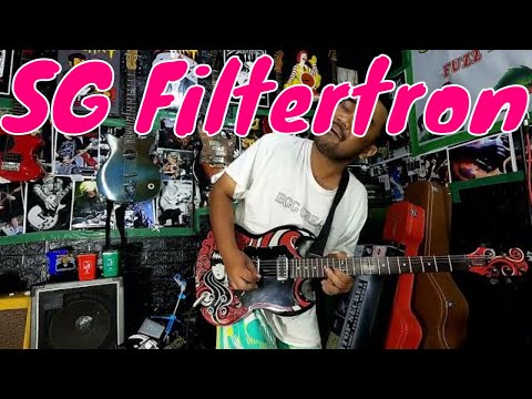 Epiphone SG upgrade with Gretsch Blacktop Filtertron Pickups (Emily The Strange Demo Review)