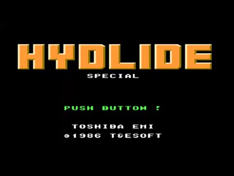 [FC] Hydlide Special  忙しいひとには必見です。無敵勇者ジルでやってみた