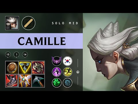 Camille Mid vs Renekton - KR Master Patch 25.24
