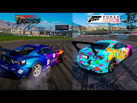 Grid Legends VS Forza Horizon 5 Drift | Subaru BRZ vs Toyota GT86