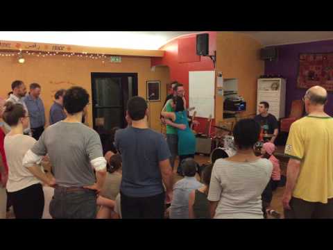 Elizabeth Kilrain and Chris Smith demo struttin'