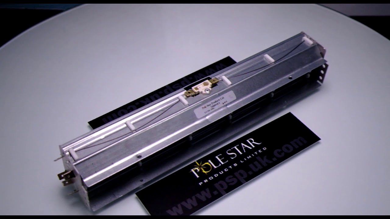 Pole Star -  Heater elements, used in conjunction with crossflow fans for catering & heating