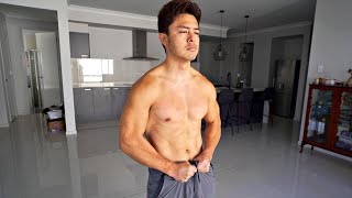 自宅で体を鍛えるやり方。