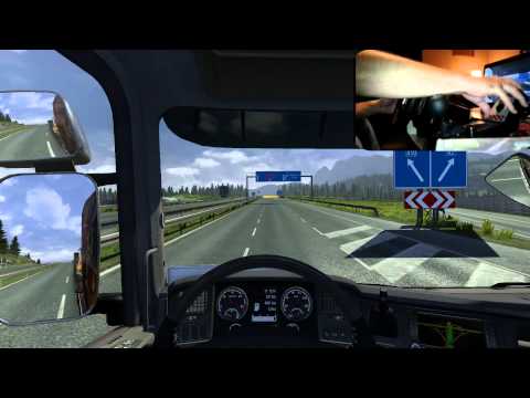 Euro Truck Simulator 2 + G27: Salzburg - Klagenfurt with Scania R730 (KING of the ROAD)