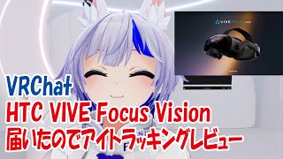 【VIVE focus vision】が届いたのでアイトラッキング試してみた【VRChat】