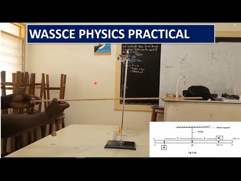 WASSCE 2020 PHYSICS PRACTICAL - MOMENT