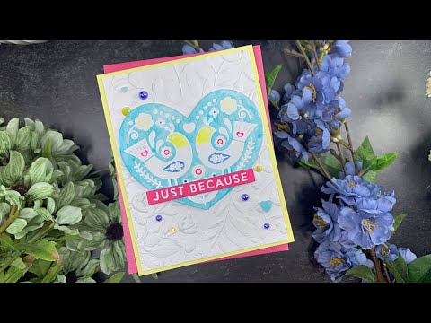 SSS Happy Hello | Easy Watercolor w Pawsitively Saturated Inks