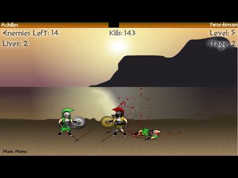 Achilles - Level 5 - Flash Game #achilles #flashgames
