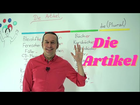 Almanca Temel A1/A2 Ders - 6 Almanca Artikeller der, die, das - Die Artikel