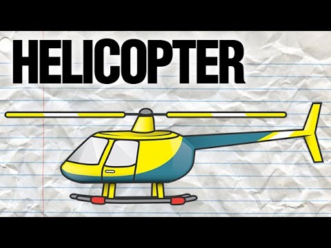 Part of a video titled How To Pronounce "Helicopter"? | HD | Lehren Kids - YouTube