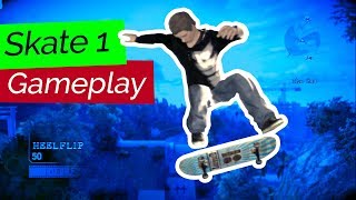 Skate 1 Gameplay - Kinks and Megaramping the Shark