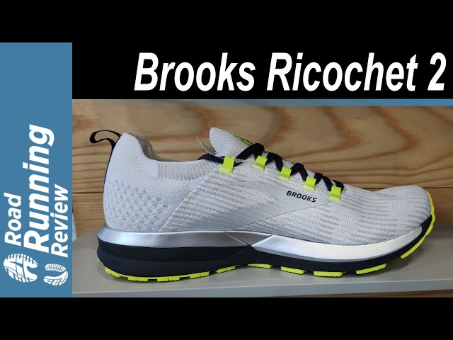 Vídeo relacionado con Brooks Ricochet - Zapatillas de Running para Mujer, Negro Black Purple Coral 080, 37.5 EU