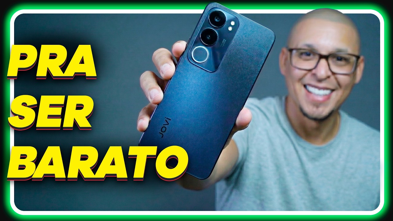 O DOBRO DE MEMÓRIA pagando pouco em um smartphone descente! Jovi Y19S