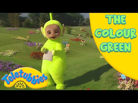 Teletubbies I Explore the Colour Green 💚 I Toddler Learning I Shows for Kids