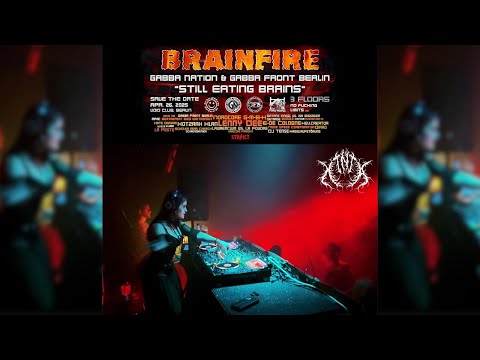 4K XTNTA Brainfire Early terror. Berlin. Club VOID.