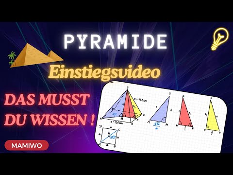 Die Quadratische Pyramide – Erklärung  🏛📐 | Das musst du wissen!